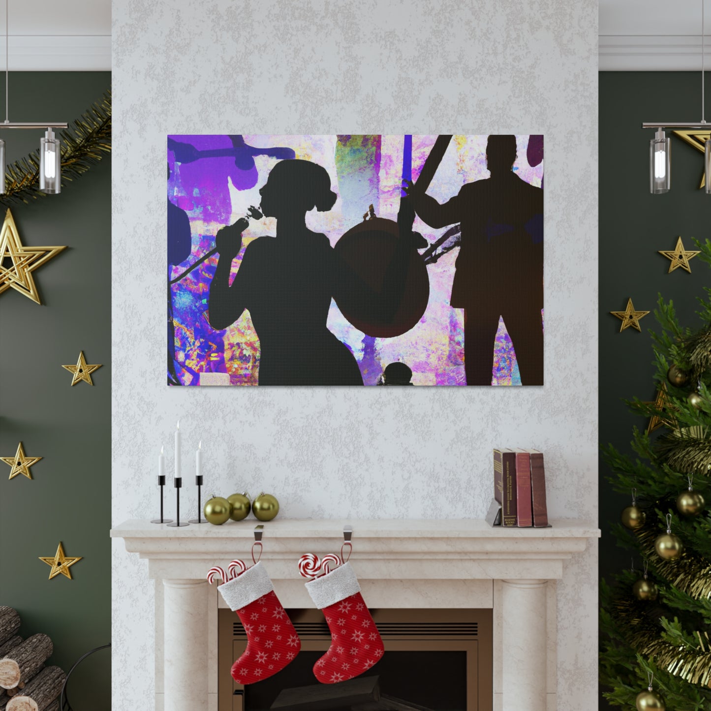 Vinyl Revivalists - Retro Music Canvas