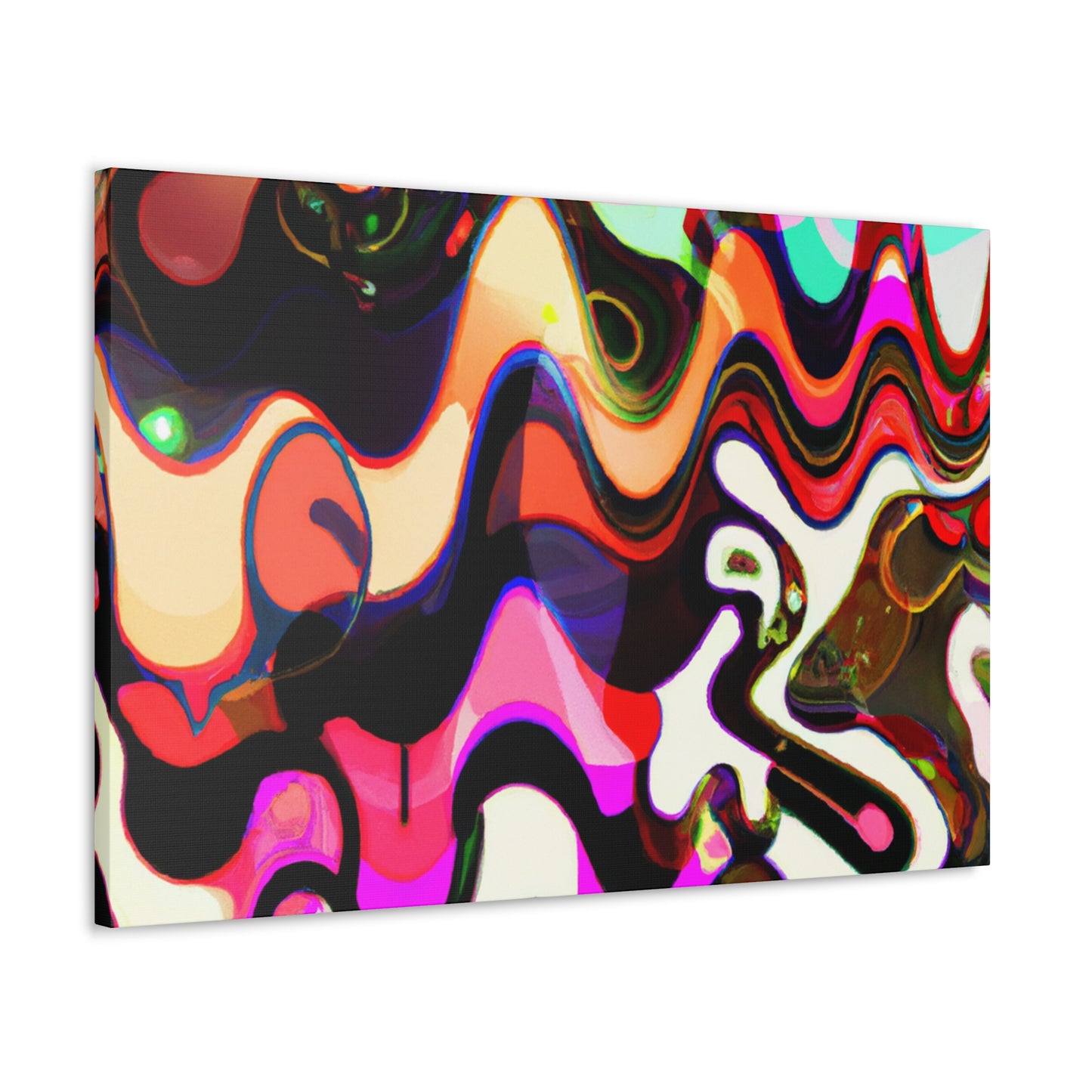 Icecloud Rain - Abstract - Canvas