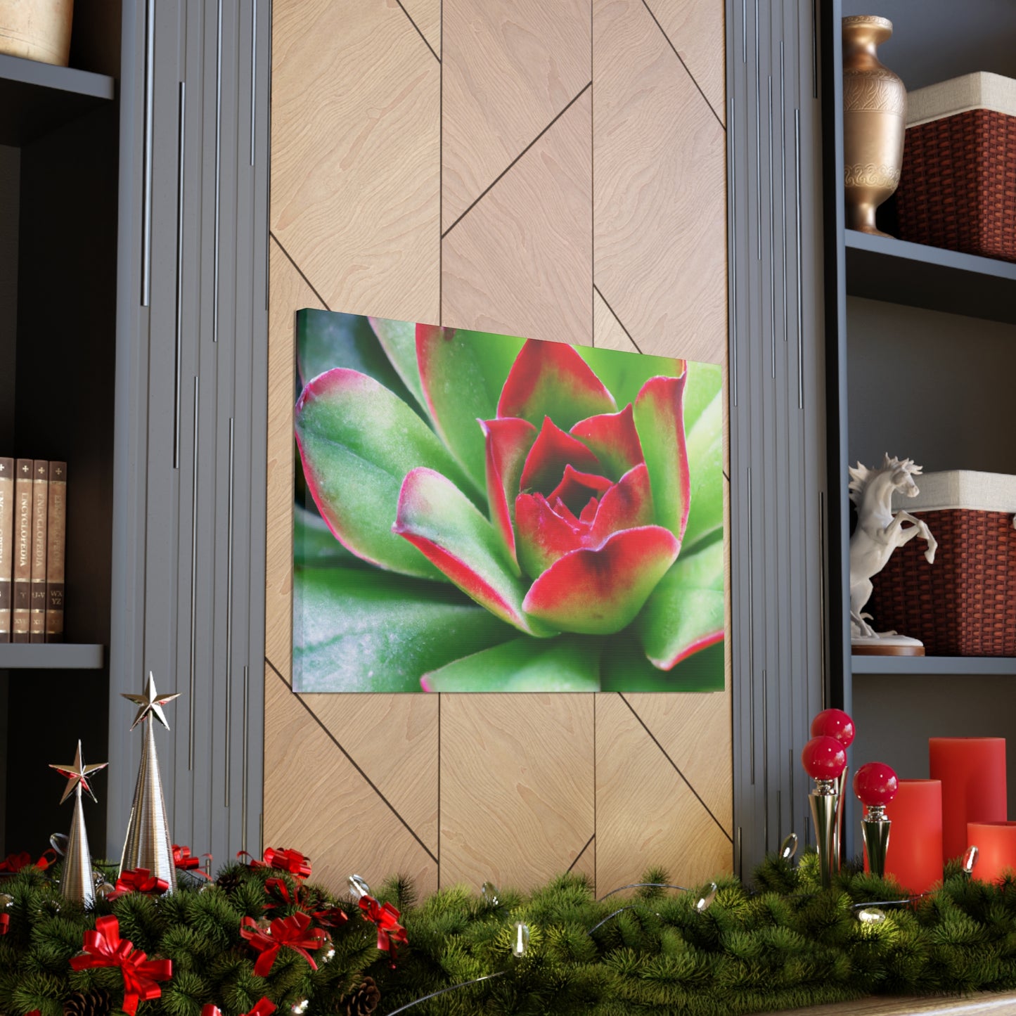Ariadne of the Red Thread. - Canvas - Succulent
