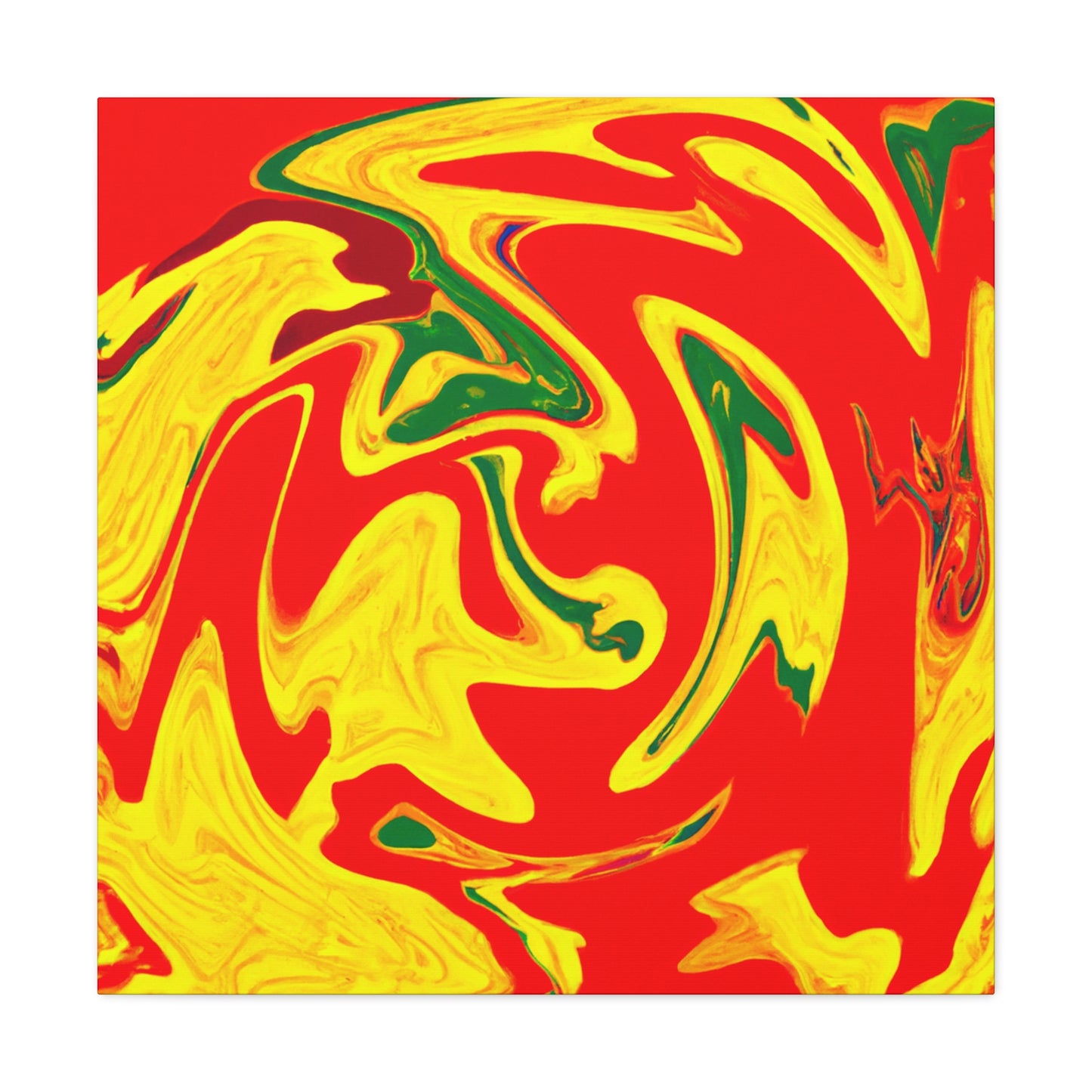 Vapour-Wave Abstract - Canvas