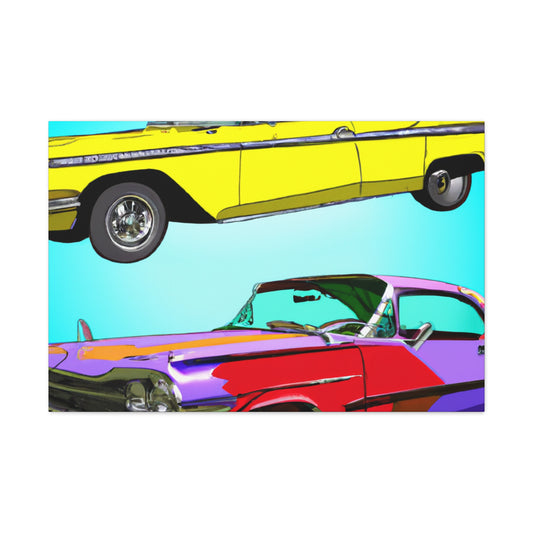 "Vintage Roadsters" - Automobile Canvas