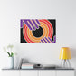 Cascading Charm - Midcentury - Canvas