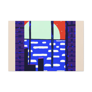 Sunny Side Up - Midcentury - Canvas