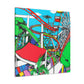 Arcadia Splashes - Amusement - Canvas