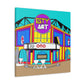 Twisty Time Soda Shop - Canvas