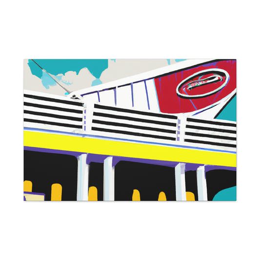 "Happy Days Diner" - Pop Art Canvas