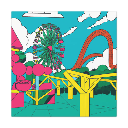 Enchanted Eden - Landscape - Amusement - Canvas
