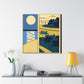 Green Sapling Shine - Midcentury - Canvas