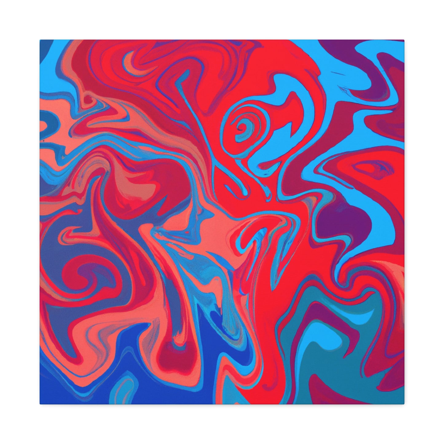 Luminous Liquid - Abstract - Canvas