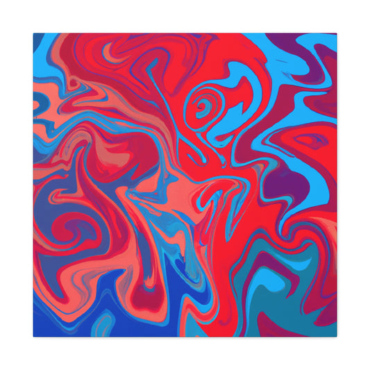 Luminous Liquid - Abstract - Canvas