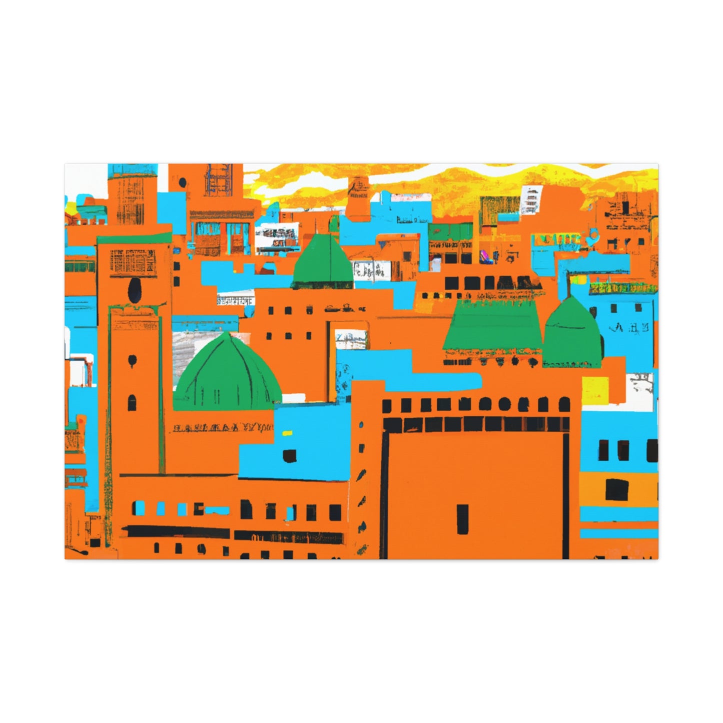 Zayna Sarif - Morraco - Canvas