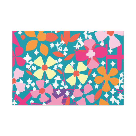 Roselle - Floral - Canvas