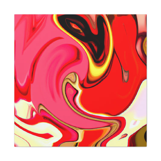 Viridian Light - Abstract - Canvas