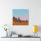 Sahara Oasis - Landscape - Canvas