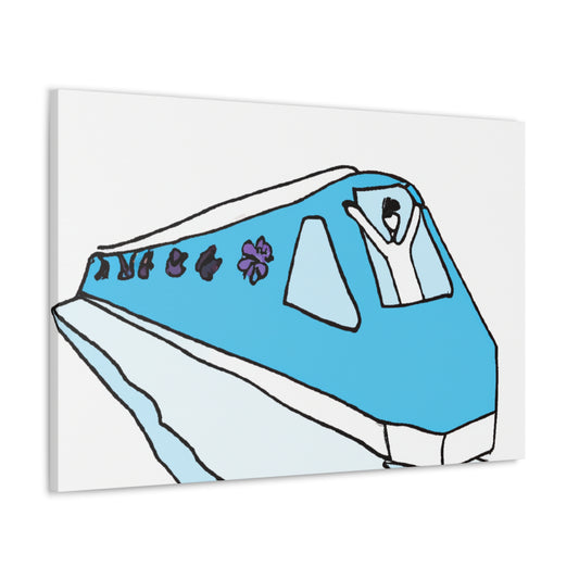 Mystic Breeze - Minimalism - Canvas