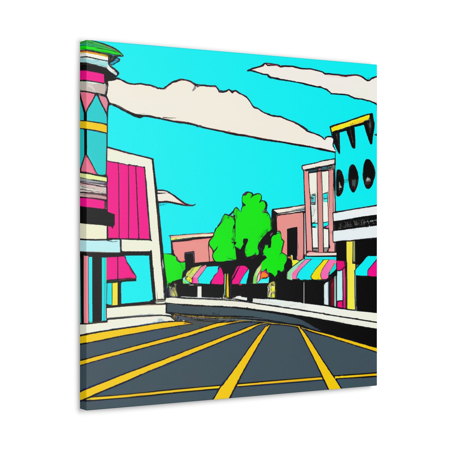 Rock Ave - Canvas Pop Art