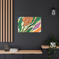 Goldenglare Flower - Midcentury Canvas