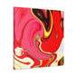 Viridian Light - Abstract - Canvas