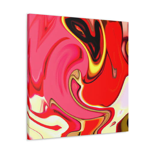 Viridian Light - Abstract - Canvas