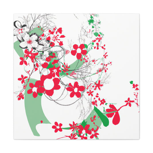 Peony Parade - Floral - Canvas