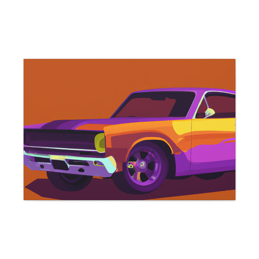Rocket Star - Automobile - Canvas