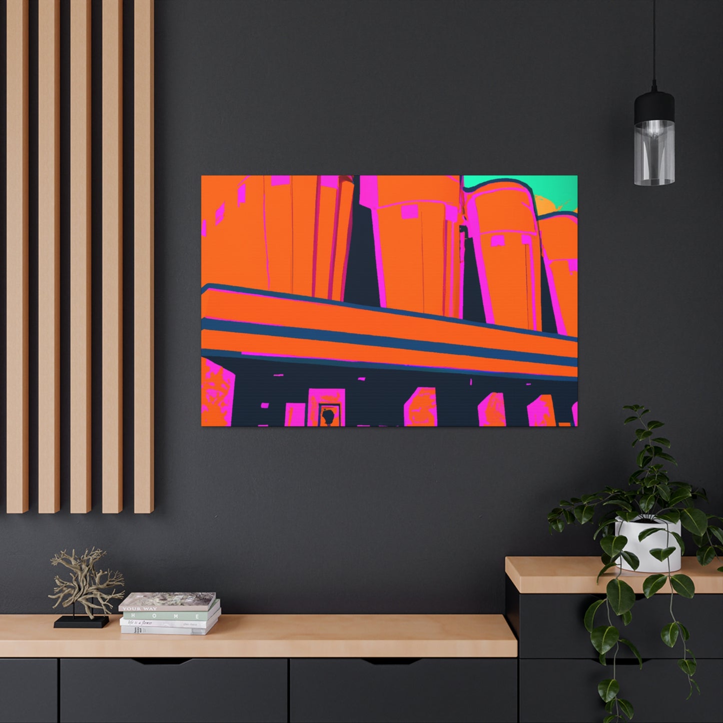 Fantasia's Orange Fifties! - Canvas - Pop Art