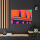 Fantasia's Orange Fifties! - Canvas - Pop Art