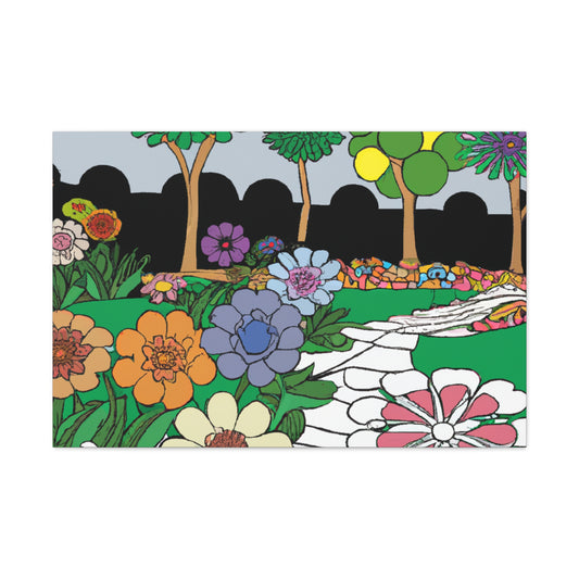 Gardenia Glade - Landscape - Canvas