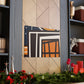 Edgy - Midcentury Canvas