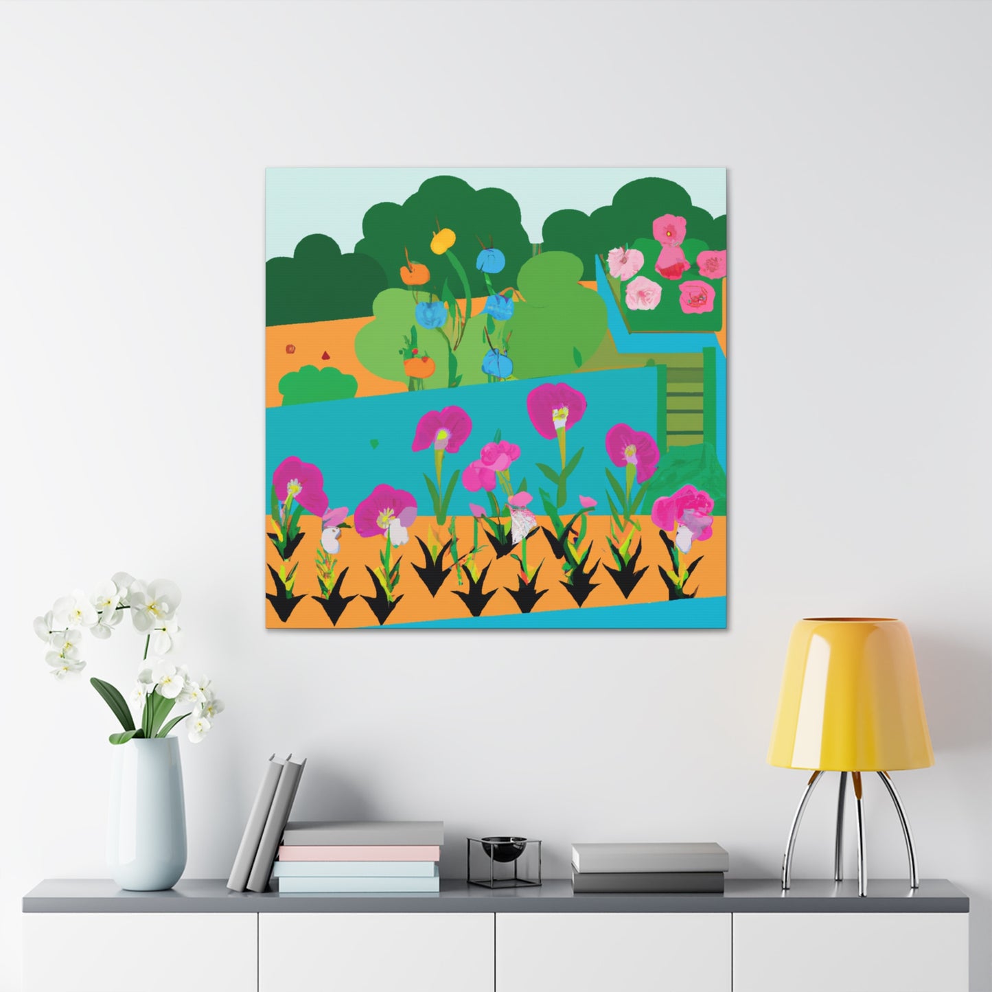 FloralFantasy - Landscape - Canvas