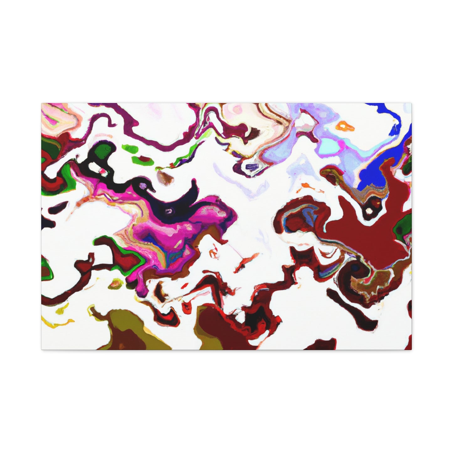 Lightning Stream - Abstract - Canvas