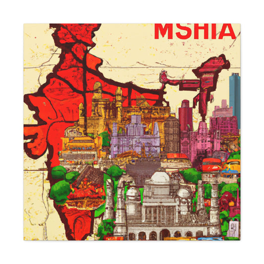 Dazzling Beauty - Destination India - Canvas