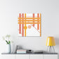 Lagoon Paradise - Midcentury - Canvas