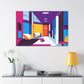 Atomic Radiance - Midcentury - Canvas