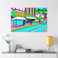 Hollywood Avenue - Pop Art Canvas