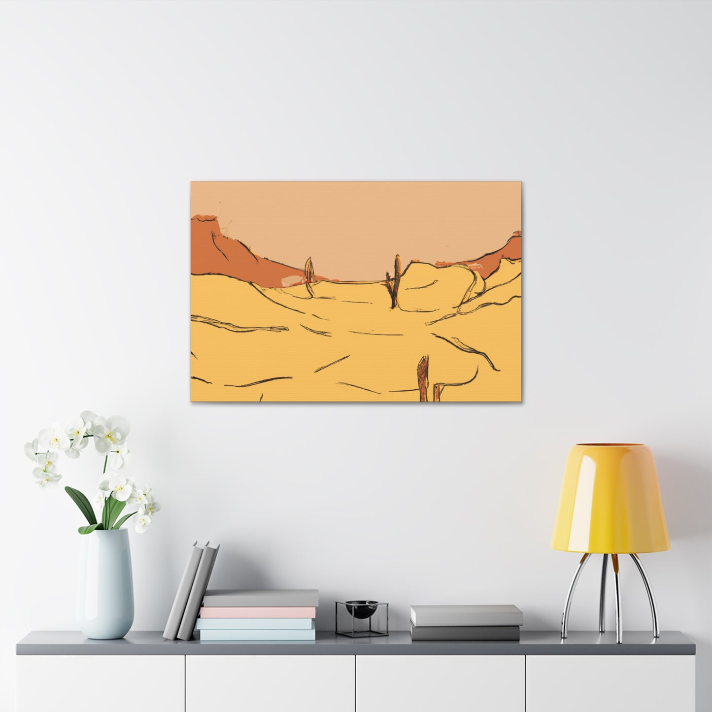 Carnival Fiesta - Vintage Contemporary - Desert Canvas