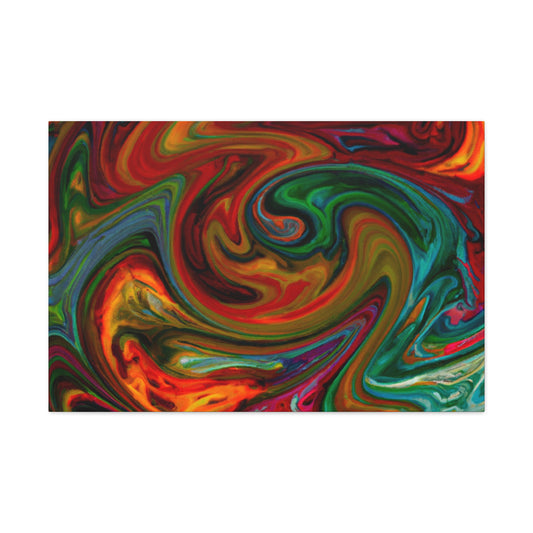 Heated - Canvas - Abstract