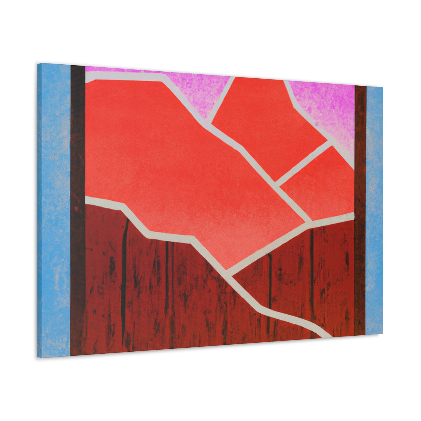 Vibrant Bloom - Midcentury - Canvas