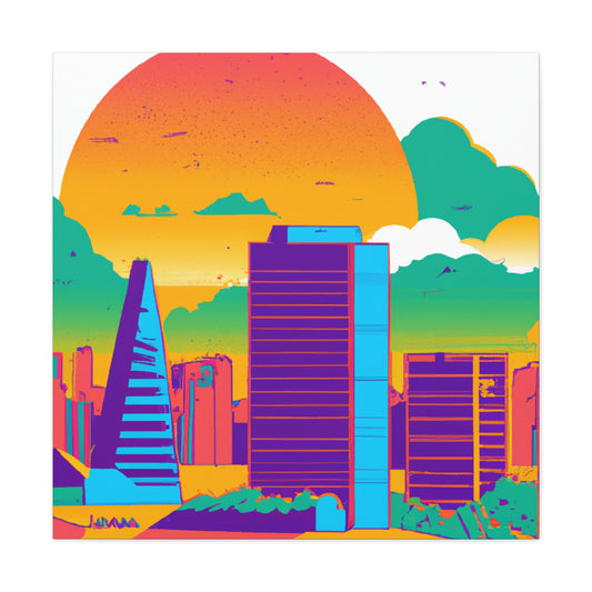 Cielo Azul - South America - Canvas