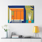 "Dazzle- Midcentury" - Canvas