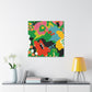 Petal Parade - Floral - Canvas