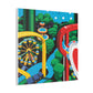 Sunburst Haven - Landscape - Amusement - Canvas