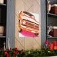 "Classic Car Curtains" - Automobile Canvas