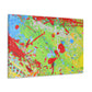 "Early Morning Foggy Rio Vista" - Abstract Canvas