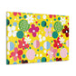 "Floral Symphony" - Floral Canvas