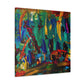 Jungle- Abstract Canvas