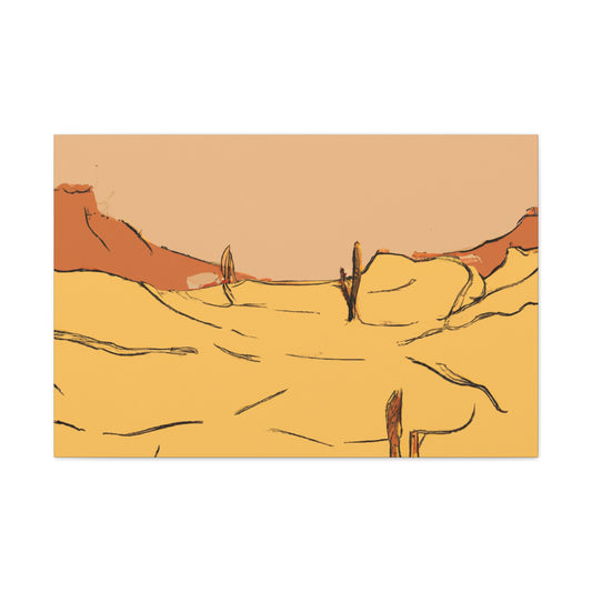 Carnival Fiesta - Vintage Contemporary - Desert Canvas