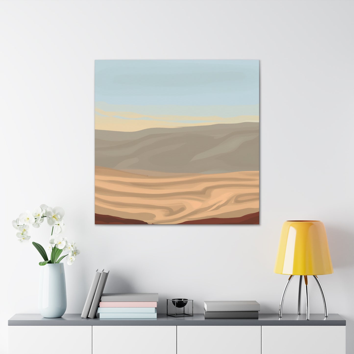 Desert Mirage - Landscape - Canvas