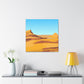 Sunrise Oasis-Landscape - Canvas - Desert