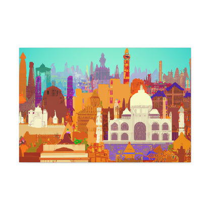Namaste- Destination India - Canvas